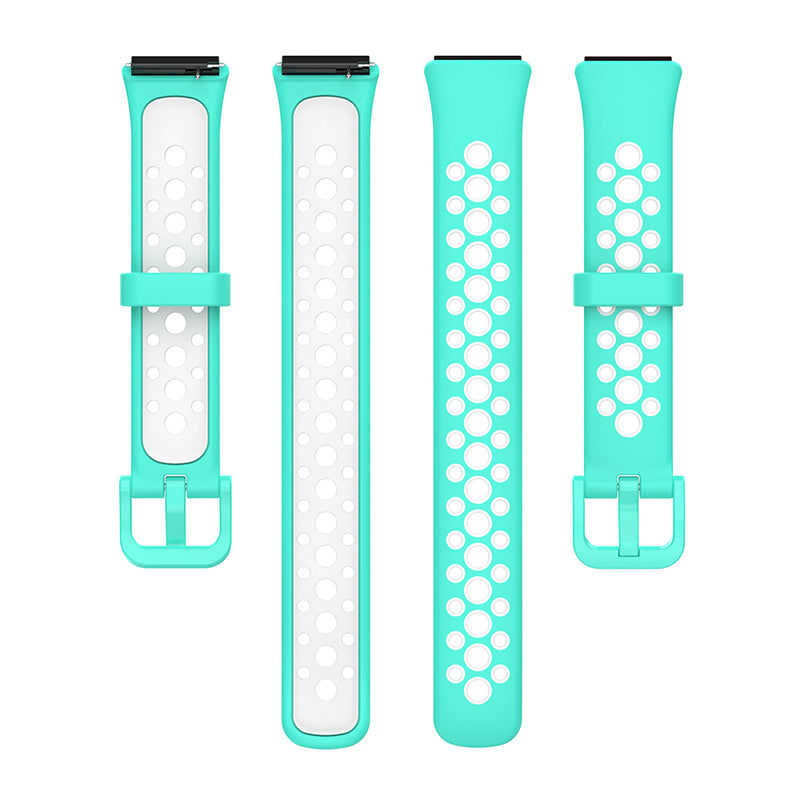 Dual Color Watch Band for Huawei Band 7 Pin Buckle Soft TPU Wrist Strap Replacement Dual Color Watch Band for Huawei Band 7 Pin Buckle Soft TPU Wrist Strap Replacement